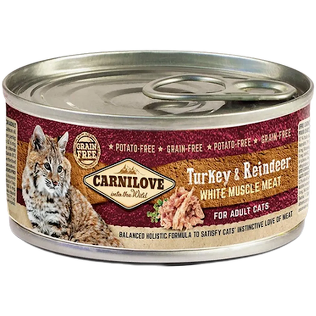 Carnilove Cat Turkey & Reindeer - for adult Cats