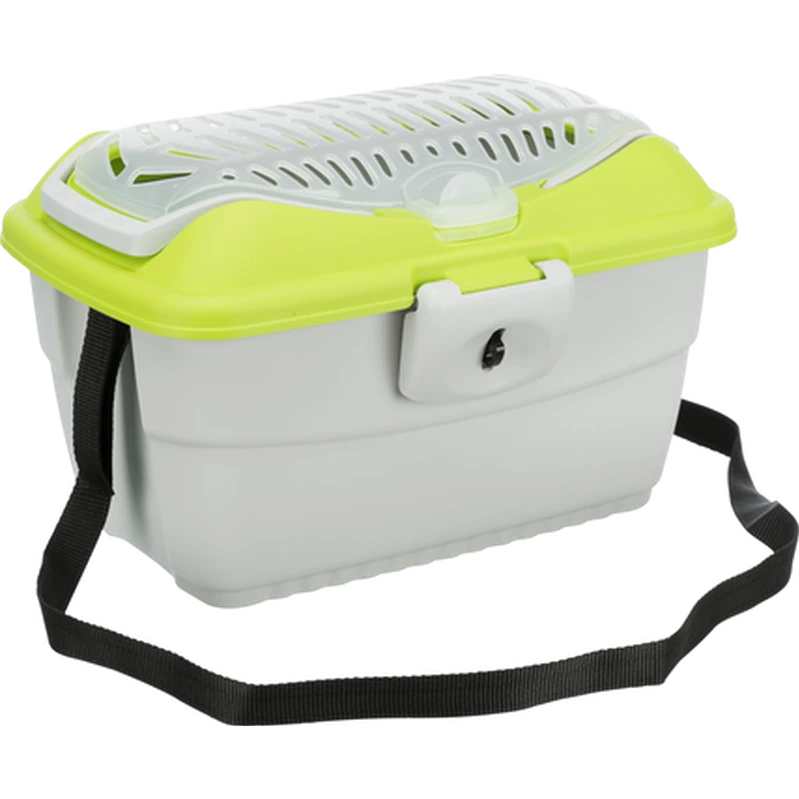 Trixie – transportbox – reismand – voor kat en hond – 32 × 31 × 48 cm – grijs – model: capri 1