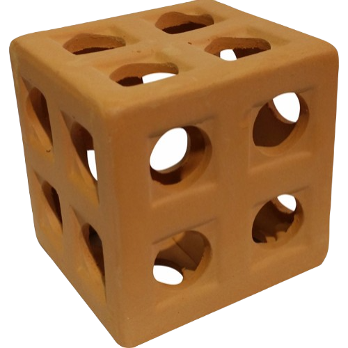 Medow - Räk/Mal Håla 6,6x6,6x6,6 cm - Akvaristik - Akvarieinredning - Akvariedekorationer - ZOO.se