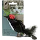 Kitty Play Squeaking Bird Black 10 cm