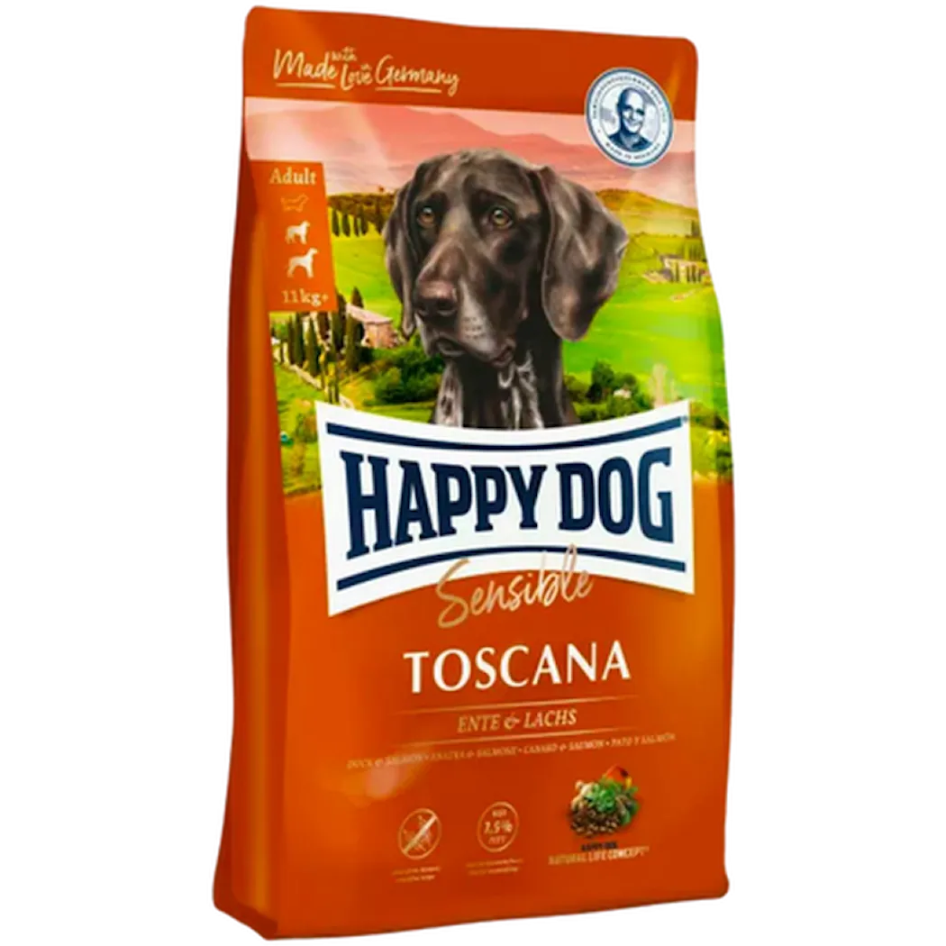 Happy Dog Dry Food Supreme Sensible Sensible Toscana Duck & Salmon