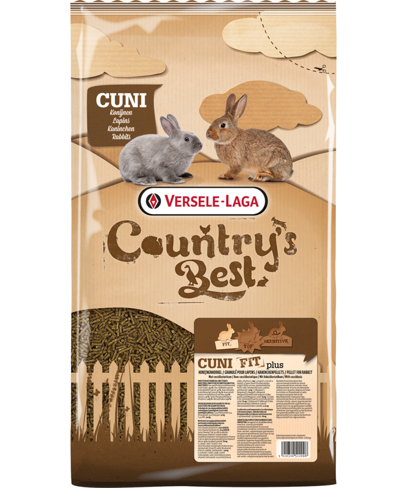 Versele-Laga - Country's Best Cuni Fit Plus 5 kg - Smådjur - Smådjursfoder & Hö - ZOO.se
