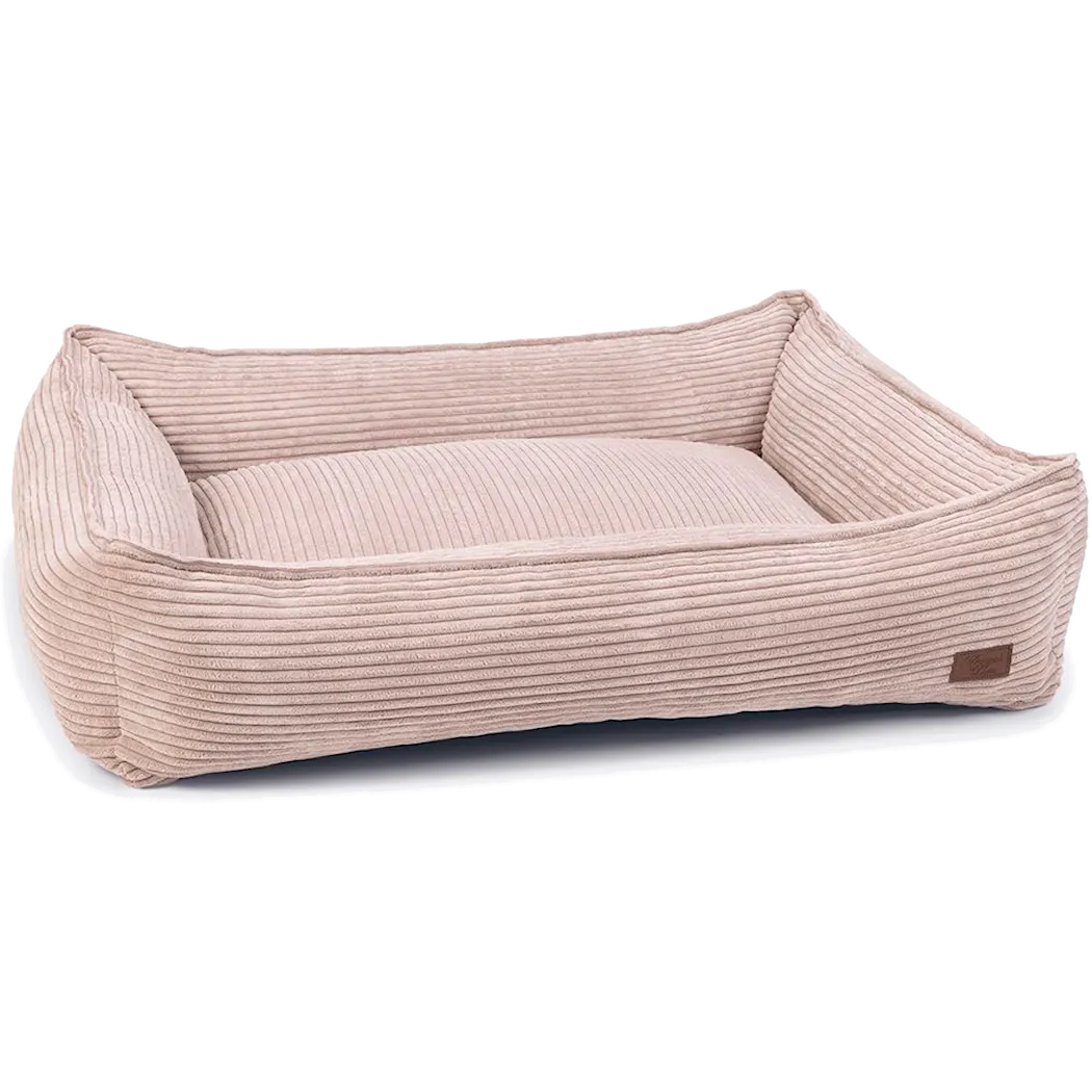 Designed by Lotte Ribbed - Dog Basket - Pink - 95x
