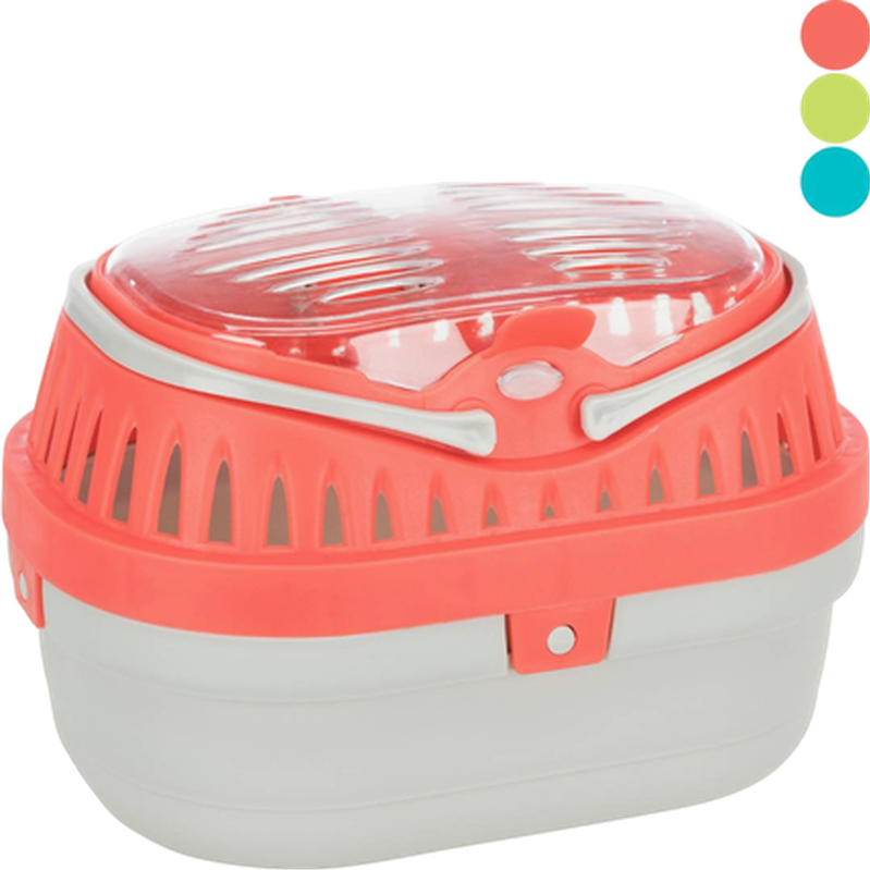 Trixie - Pico Tour Transport Box Plastic Mix 23 x 16 x 17 cm - Pieneläimet - Häkit ja kuljetusvälineet - Kuljetushäkit ja kuljetuslaatikot