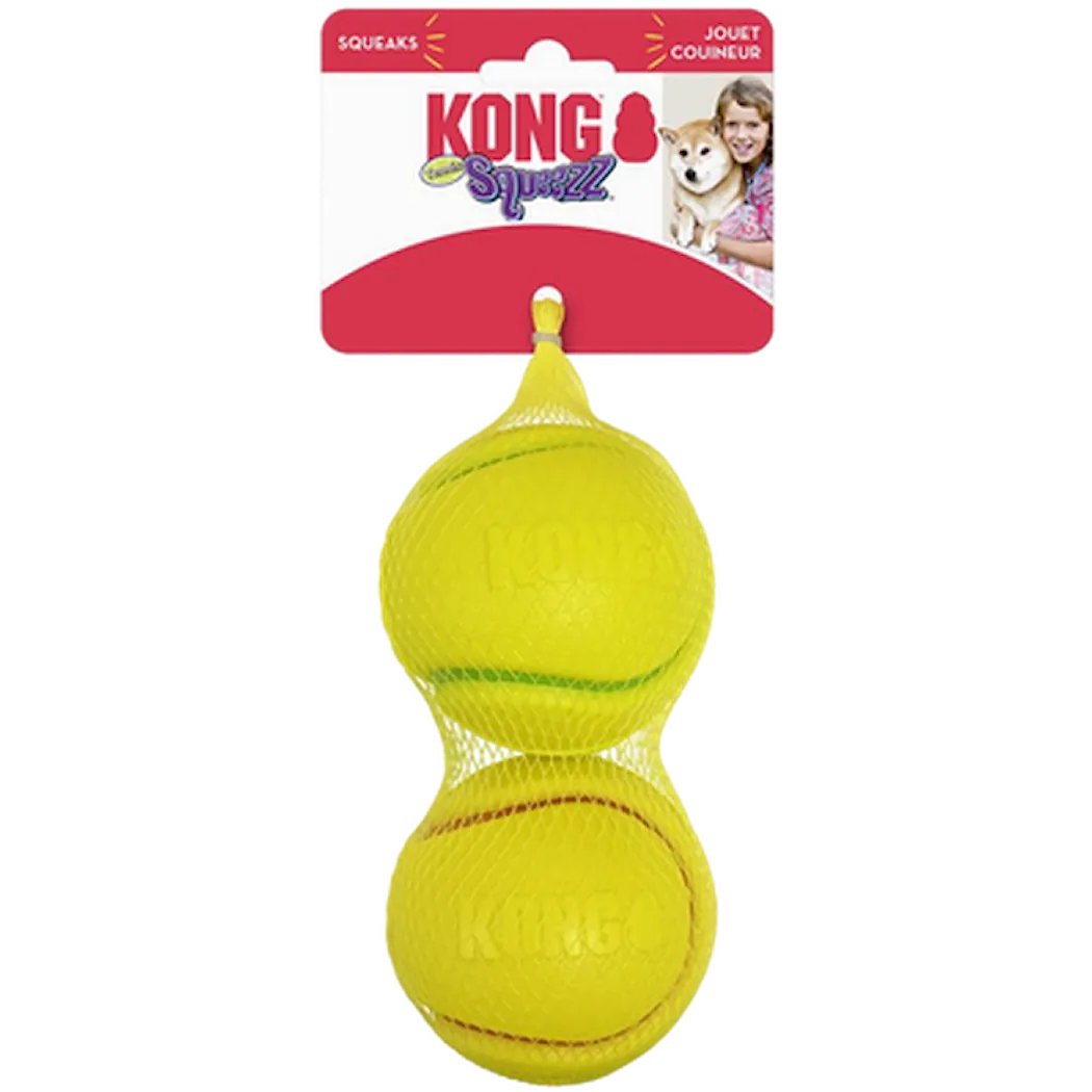 Squeezz Tennis Dog Toy