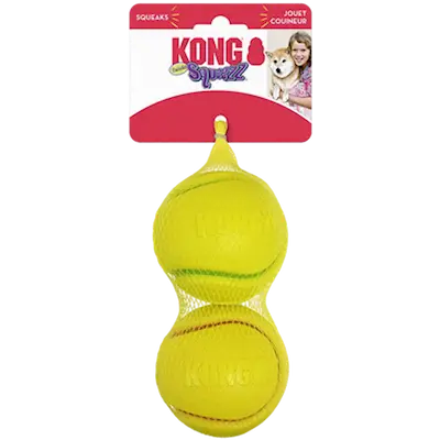 Squeezz Tennis Dog Toy