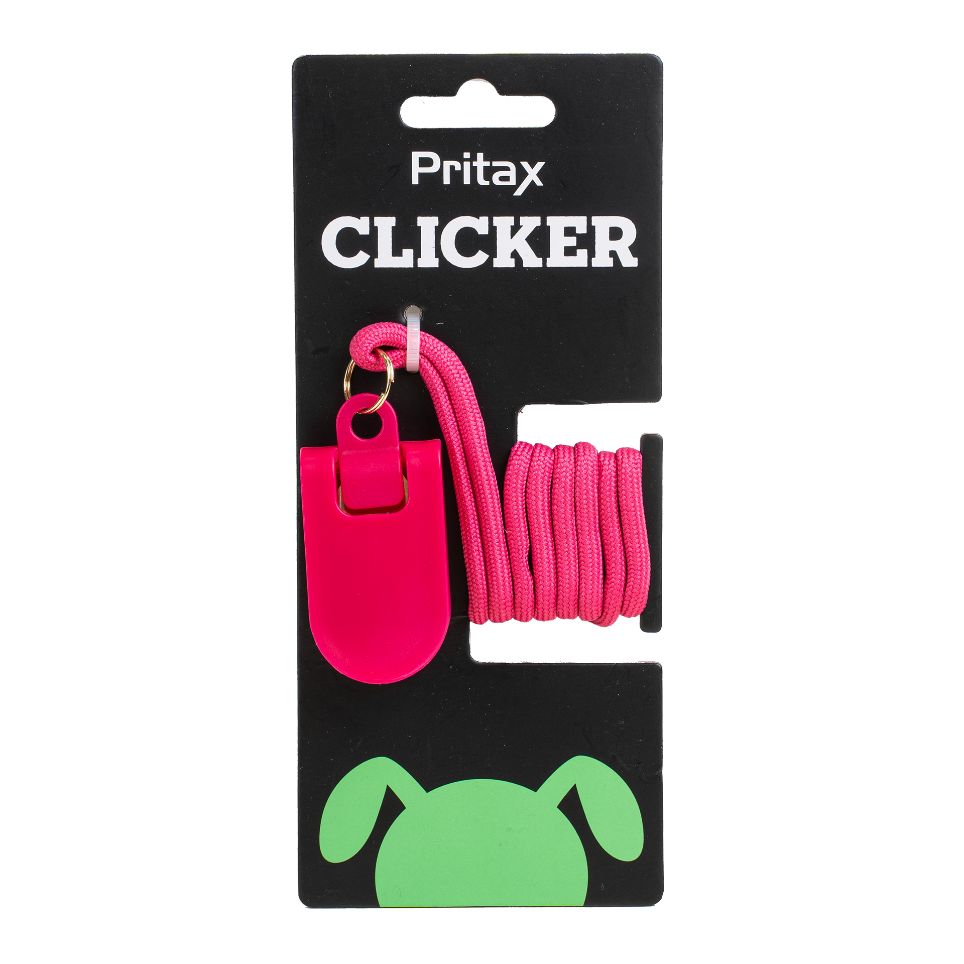 Klicker, 6x3cm, Rosa