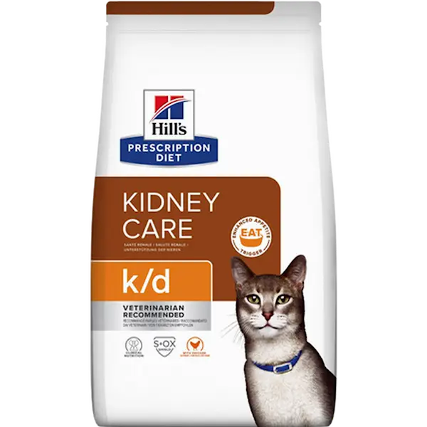 k/d Kidney Care Chicken - Dry Cat Food 8 kg