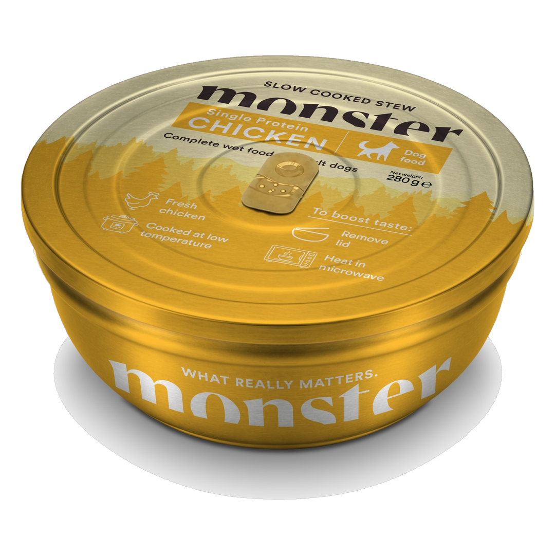 Monster Våtfoder Slow Cooked Stew Kyckling 280 g