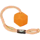 Julius-K9 Ball Fluorescens with Handle Orange 6cm/30cm