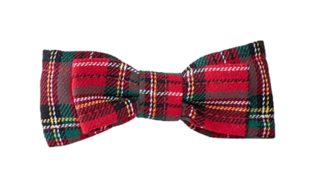 Gustaf och Evita Fluga Röd Skotte 1