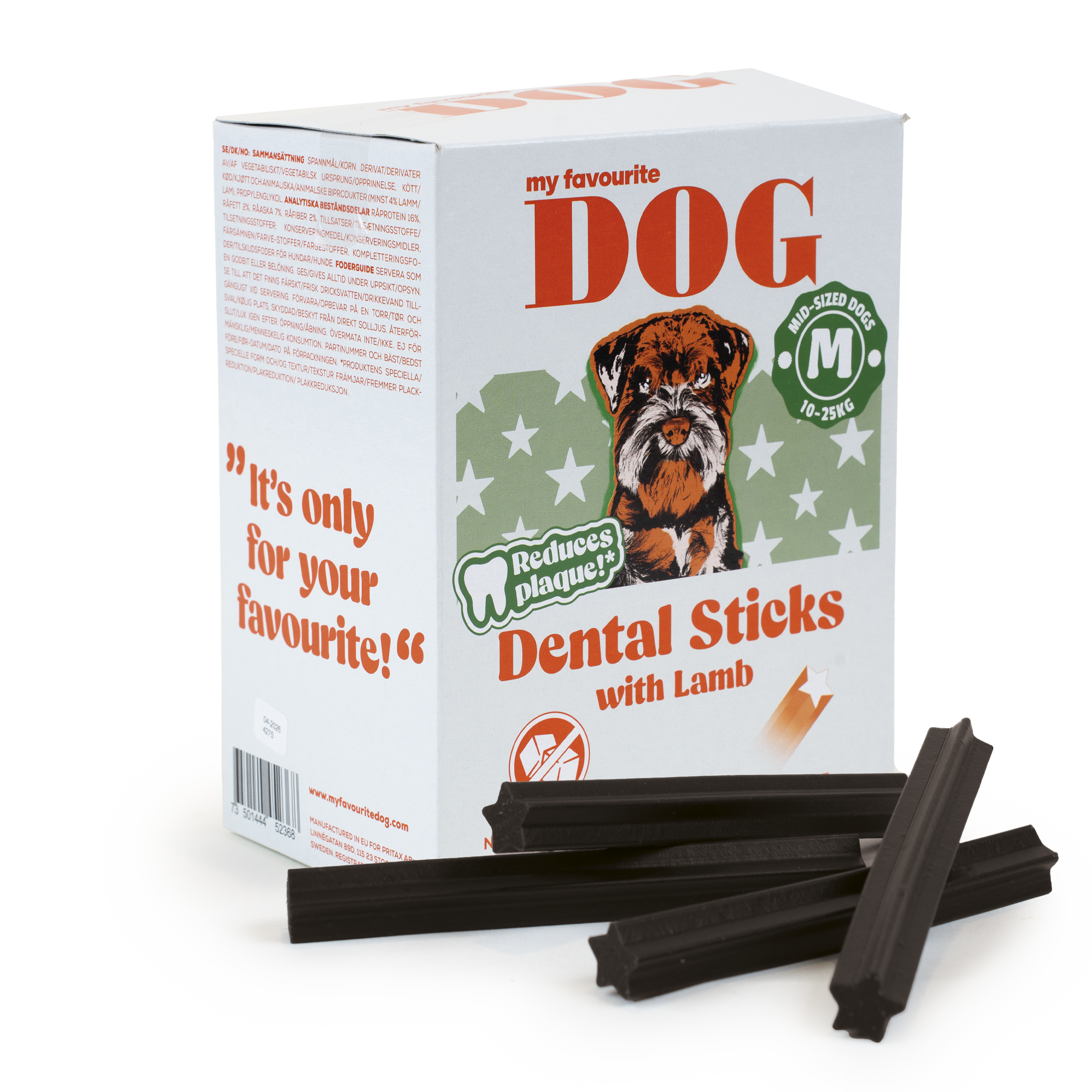 Dental sticks Lamb M  28Pack