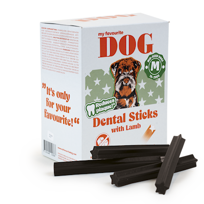 Preview of My Favourite Dog Dental sticks Lamb M - 28 - Pack