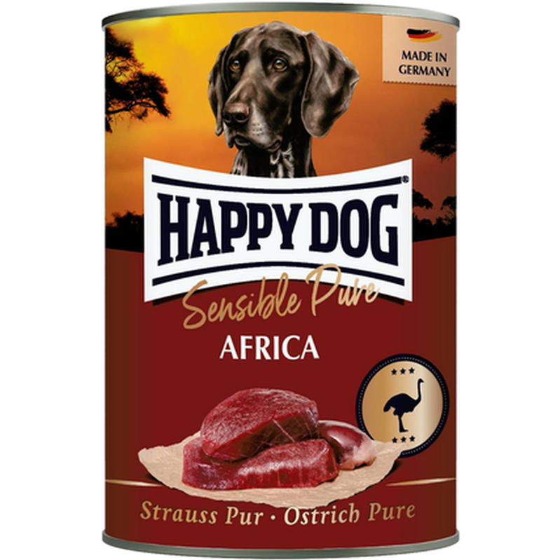 Happy Dog Wet Food Supreme Sensible 100% Ostrich Pure Tinned/Canned