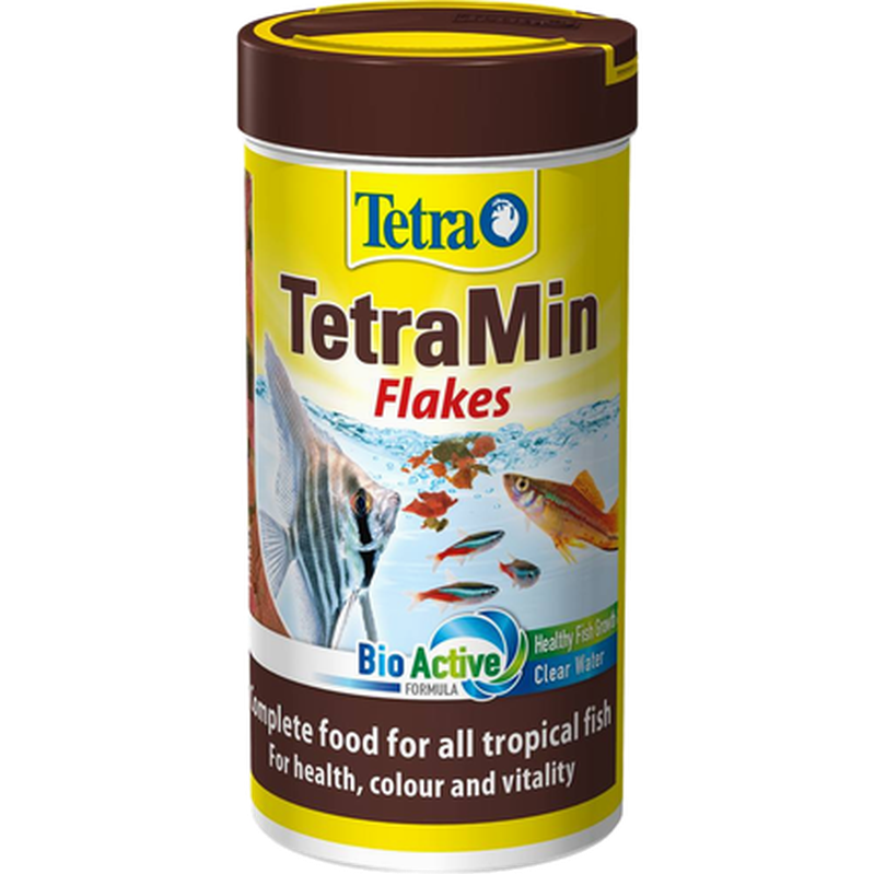 Tetra - TetraMin 250ml - Akvaristik - Fiskfoder & Fiskmat - Flingfoder för fisk - ZOO.se
