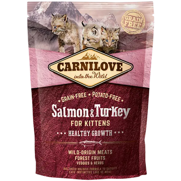 Cat Salmon & Turkey Kittens 400 g