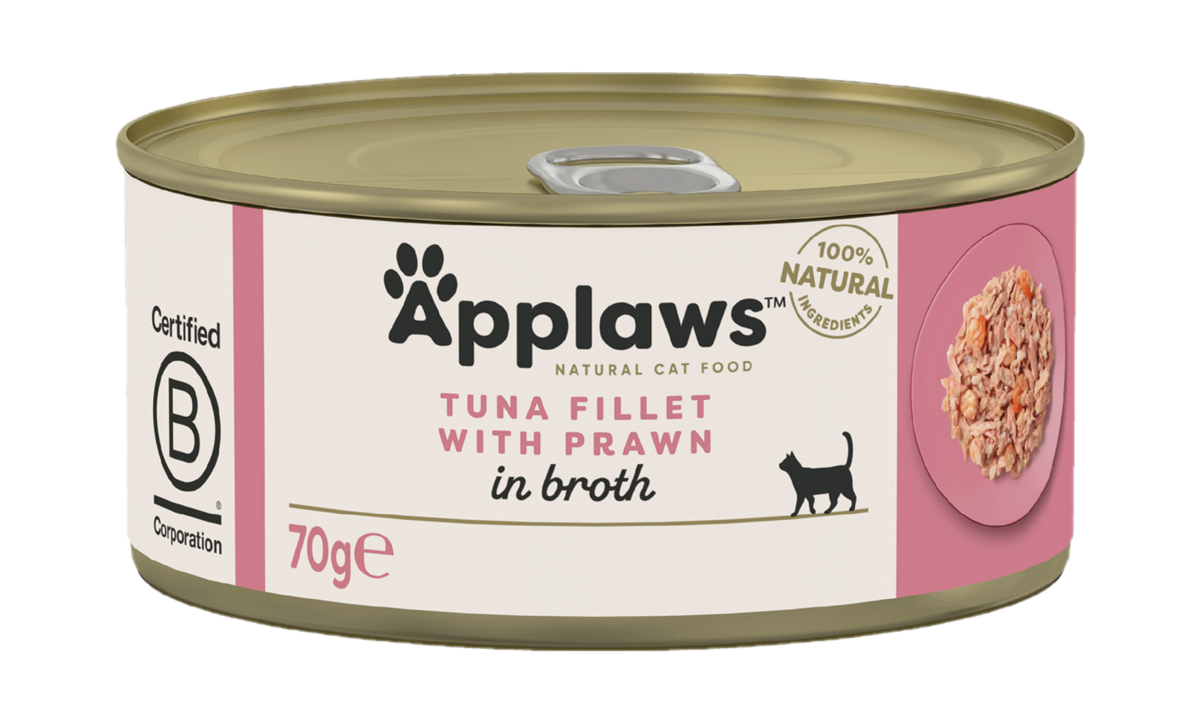 Applaws - Tuna Fillet & Prawn 70 g - Katt - Kattfoder & kattmat - Blötmat & våtfoder till katt - ZOO.se