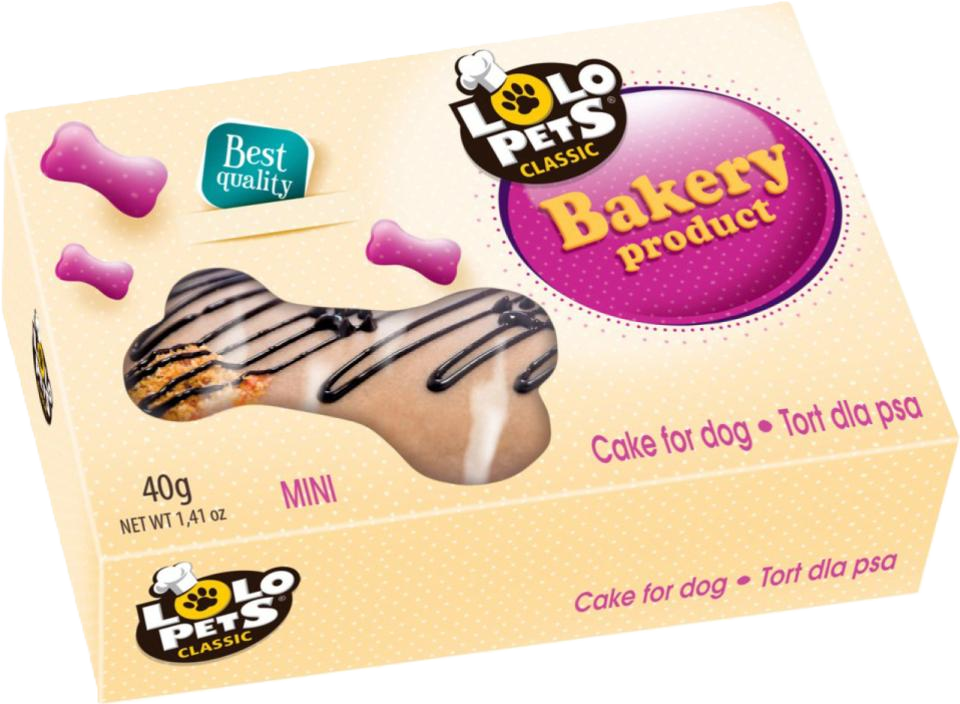 LOLO Mini Cake Nuts & Chocolate 40g