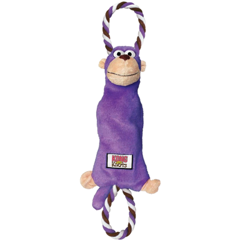 Kong - Tugger Knots Monkey Dog Toy Small/Medium 36cm - Hund - Hundleksaker & Spel - ZOO.se