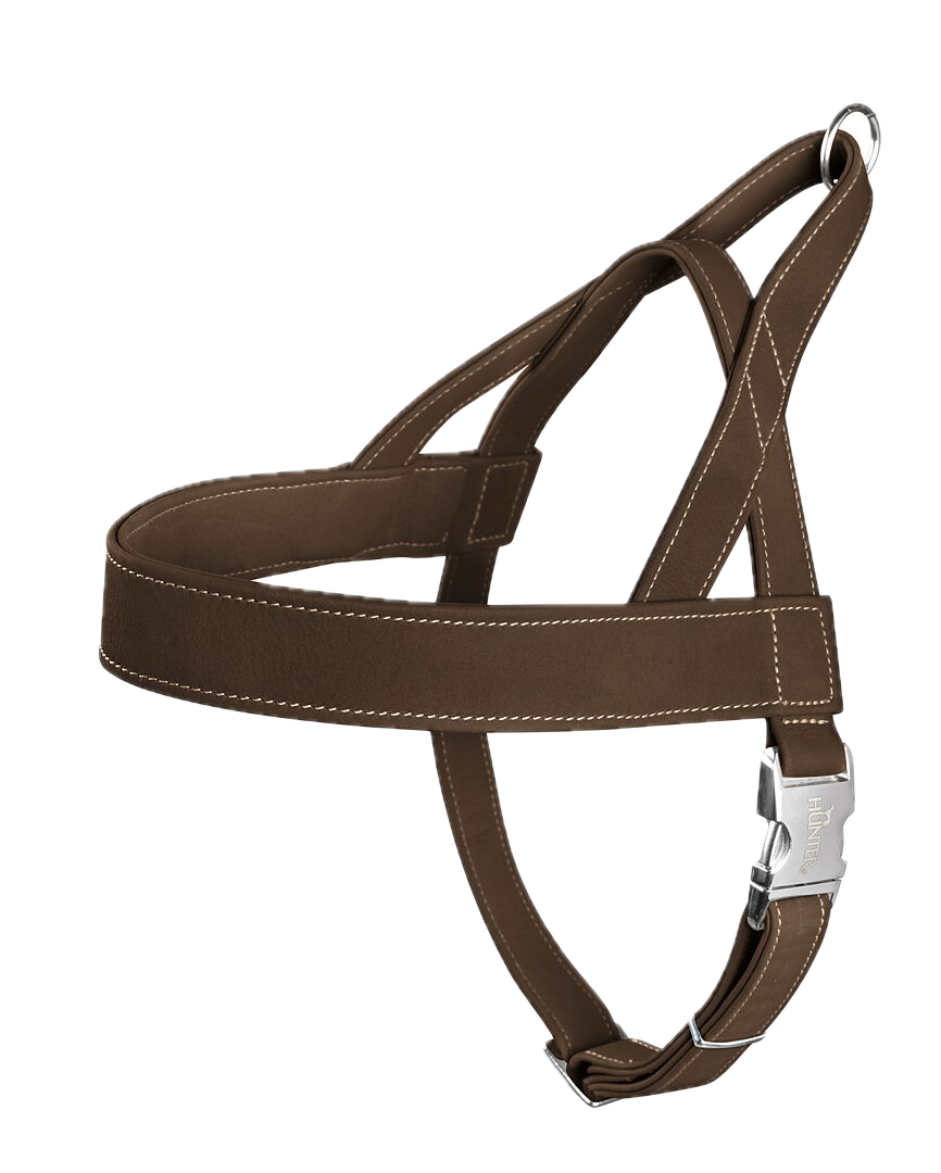 Hunter - Dog Harness Norwegian Hunting Brown Large 1 - Hund - Halsbånd - ZOO.no
