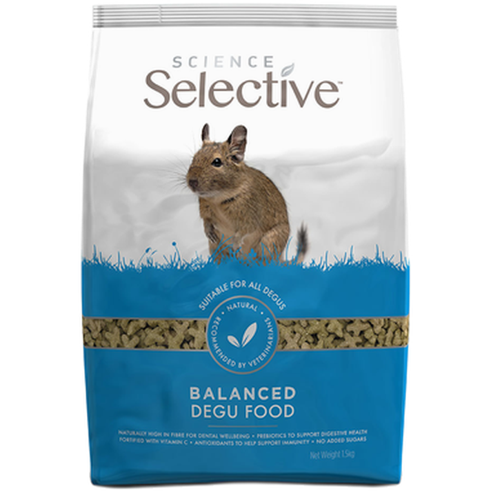 Supreme Selective - Science Selective Degu 1,5 kg - Smådjur - Smådjursfoder & Hö - Pellets - ZOO.se