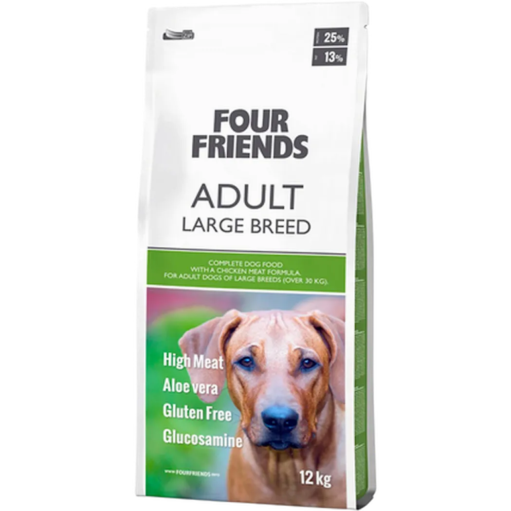 FourFriends Dog Adult Large Breed 12 kg