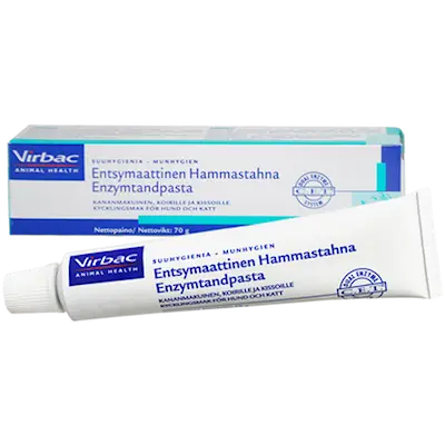 Enzymatic Toothpaste - Enzymtandkräm Hund & Katt 70 g x 3