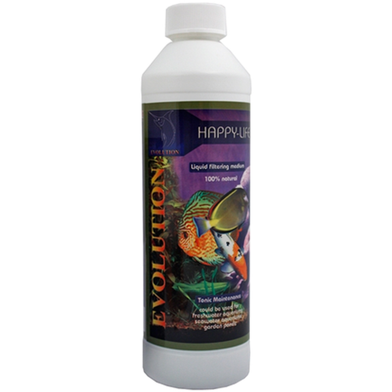 Happy-Life - Liquid Filtering Medium White 250 ml - Akvaristik - Vattenpreparat för akvarium - ZOO.se