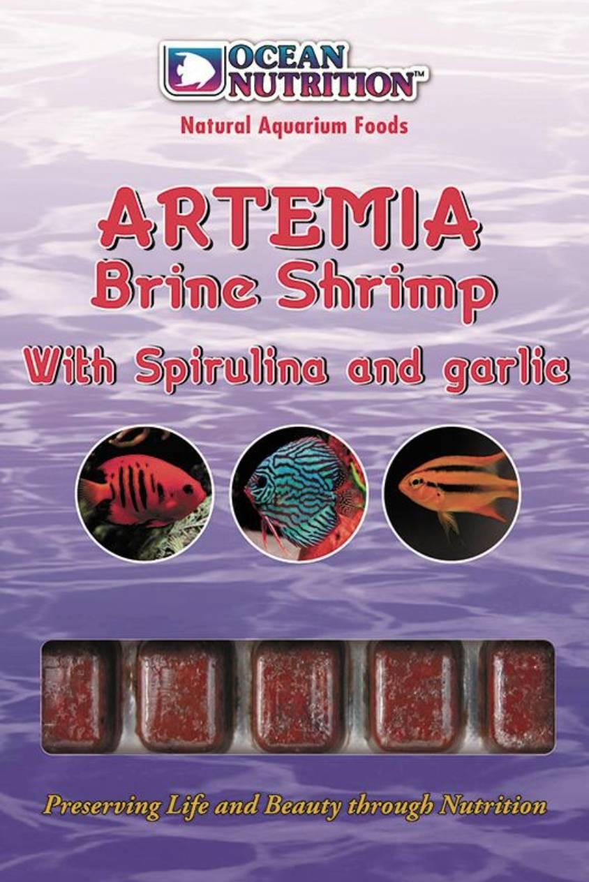 Ocean Nutrition Frozen Artemia with Spirulina & Garlic