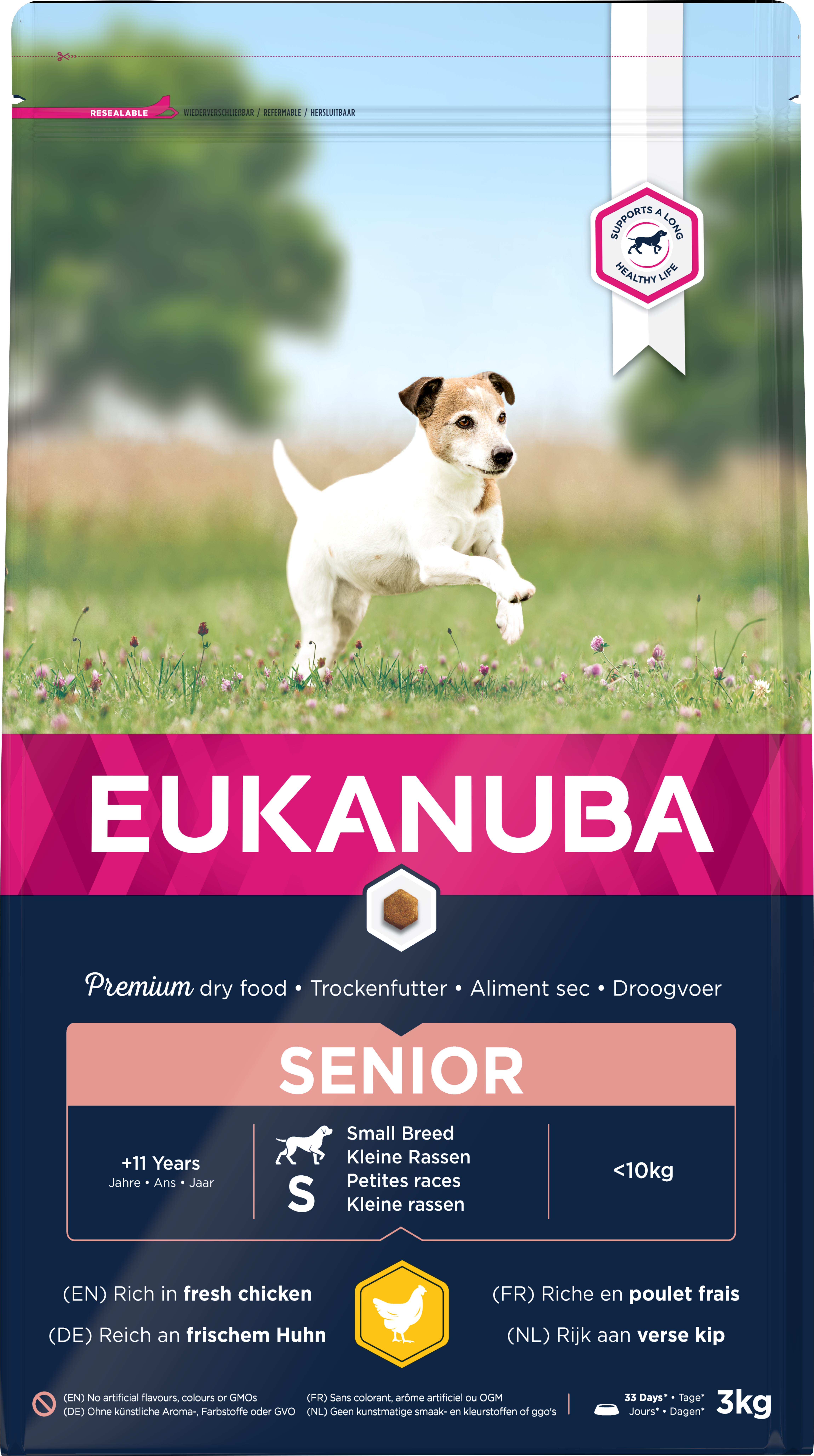 Eukanuba - Dog Senior Small 3 kg - Hund - Hundmat & hundfoder - Torrfoder för hund - ZOO.se