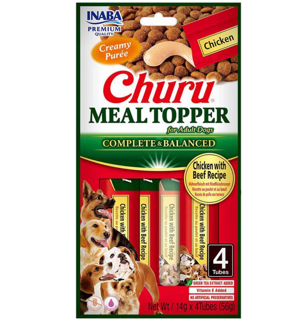 Churu - Dog Meal Topper Chicken/Beef 4 st - Hund - Hundgodis - ZOO.se