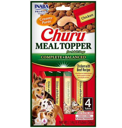 Preview of Churu Dog Meal Topper Chicken/Beef 4 st