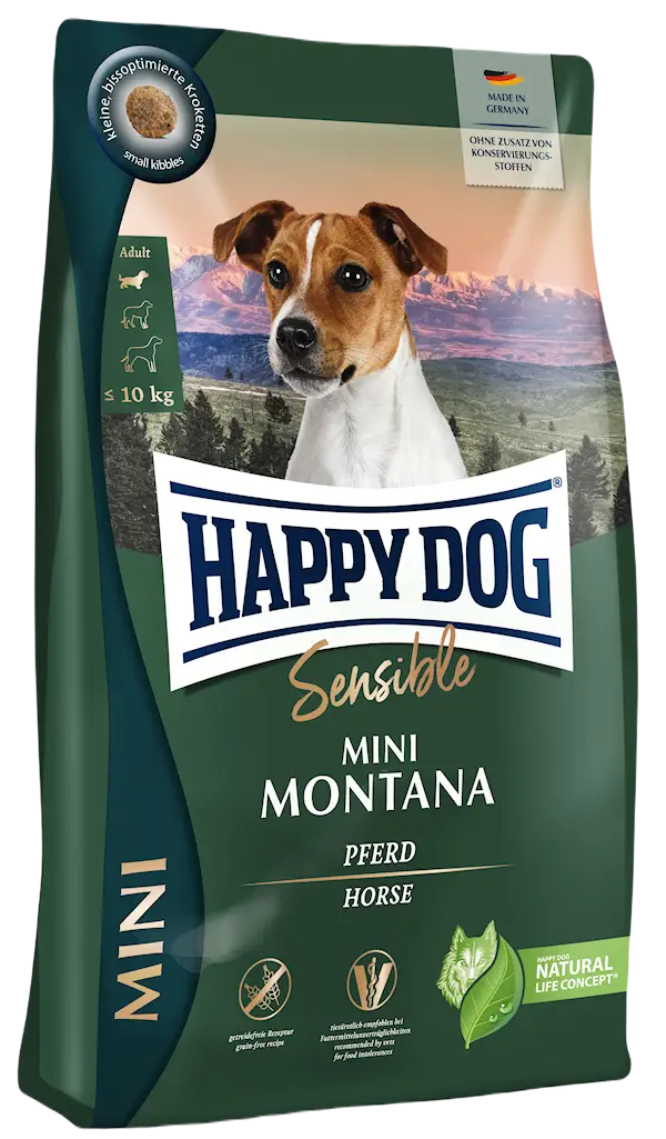 Dry Food Sensible Mini Montana GrainFree Horse & Potato