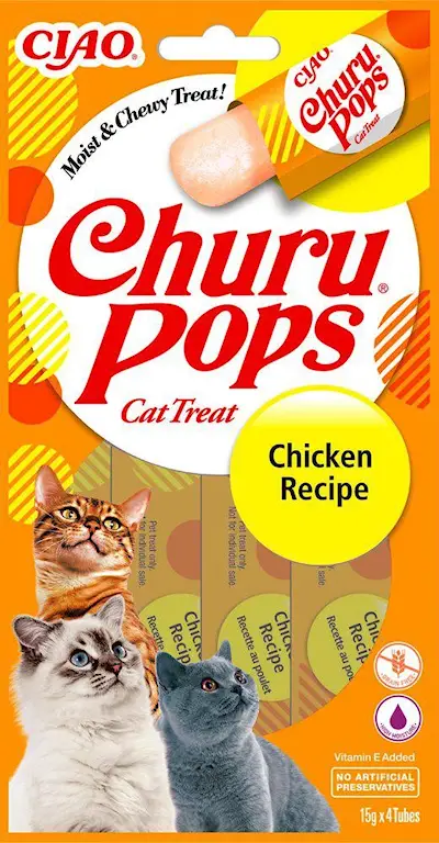 Cat Pops Chicken