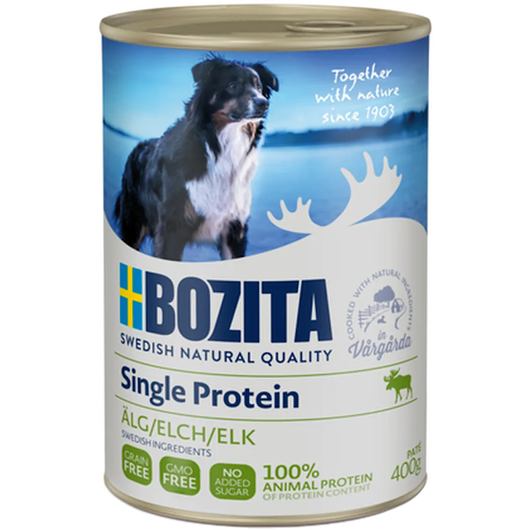 Dog Elk Single Protein Can 400 g x 12