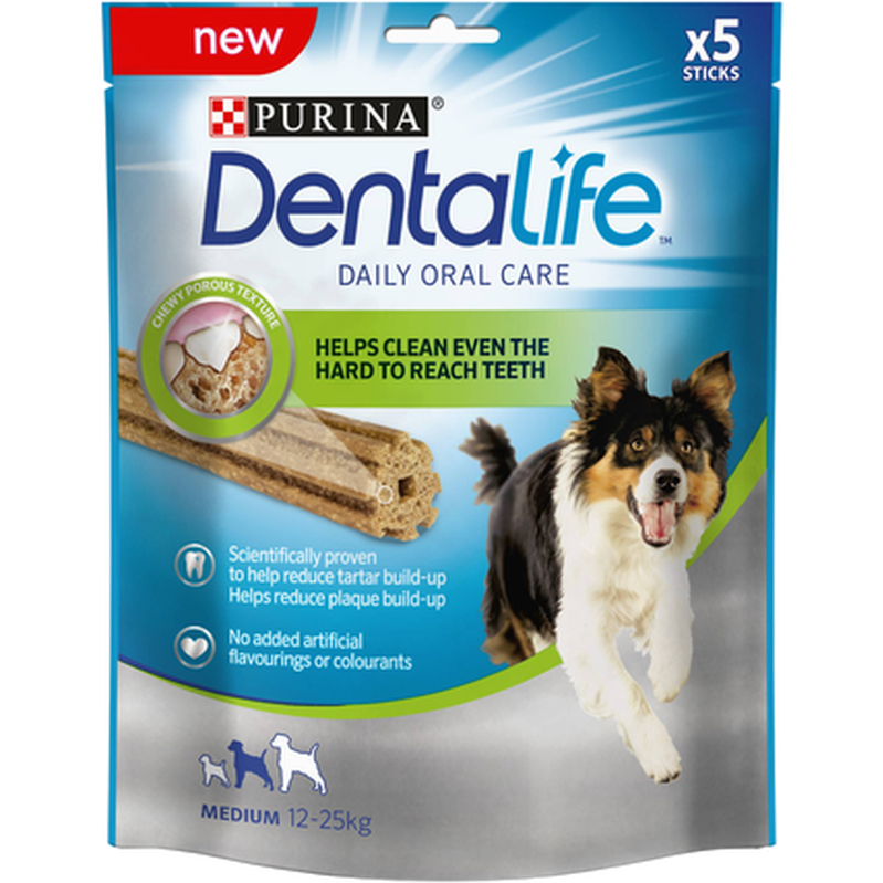 Dentalife Small 7-pakning 115 g - Hund - Hundegodbiter & tyggebein - Dental tyggebein & tanntyggebein - Purina