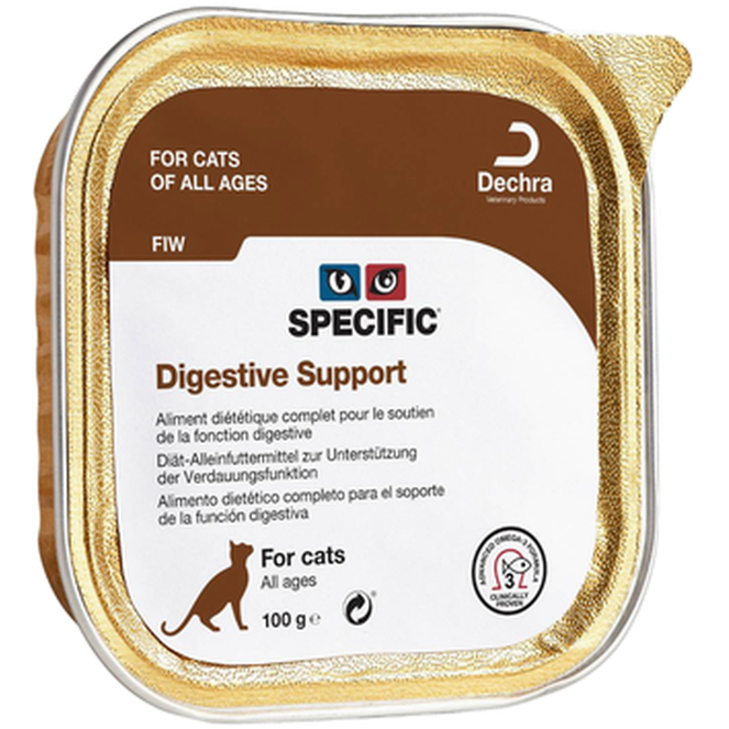 Specific - Cats FIW Digestive Support 100 g x 7 st - Katt - Kattfoder & kattmat - ZOO.se