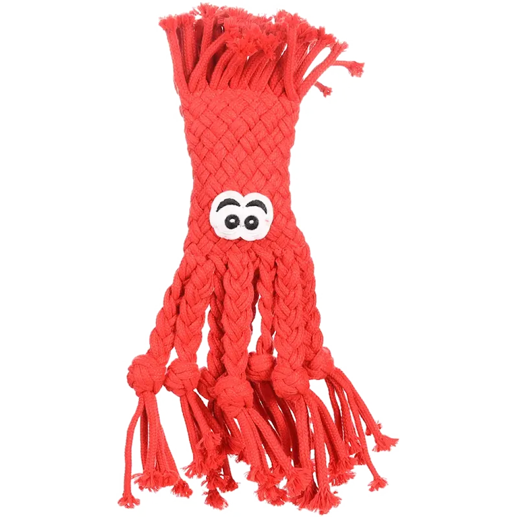 Flamingo Dog Toy Biebo Cotton Red 33 cm
