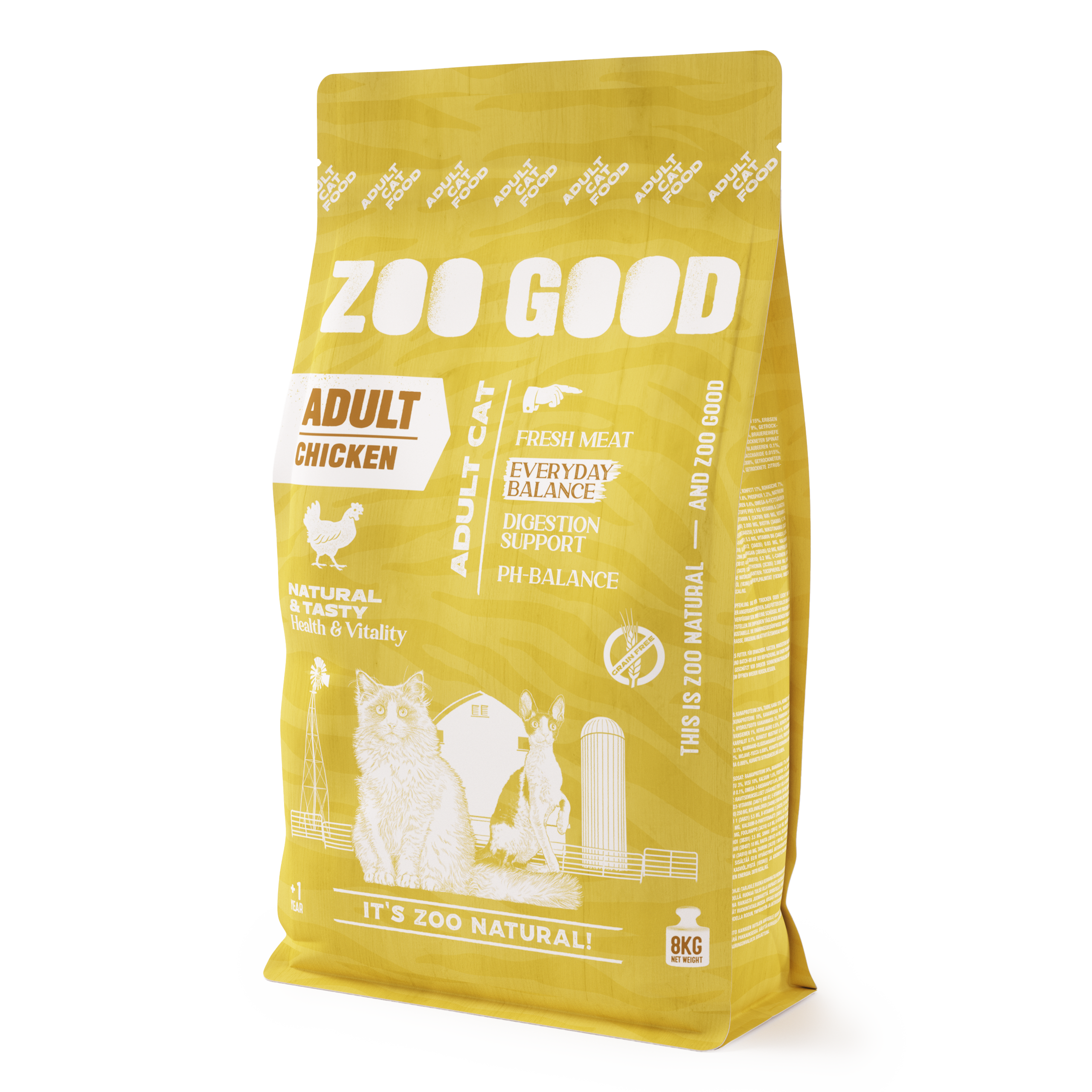 Cat Adult  Grain Free Chicken 8 kg