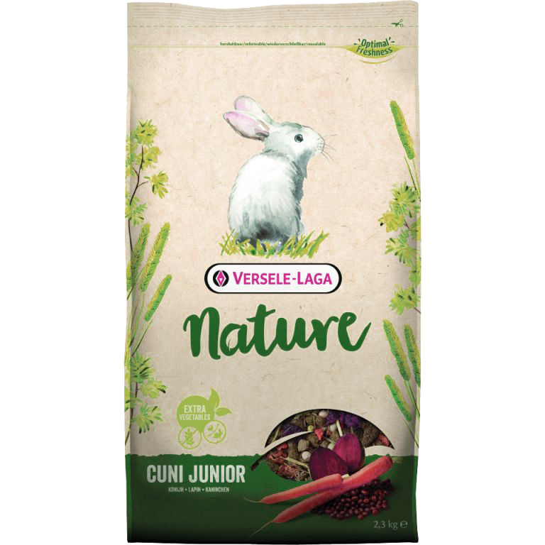 Versele-Laga - Nature Cuni Junior 2,3 kg - Smådjur - Smådjur - Smådjursfoder & Hö - ZOO.se