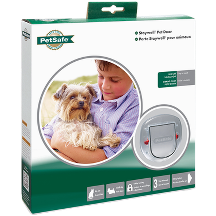 Staywell® Big Cat/Small Dog Pet Door Transparent ZOO.se