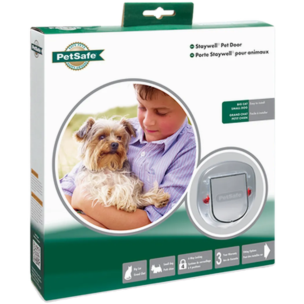 Petsafe Staywell® Stor katt/liten hund kjæledyrdør gjennomsiktig