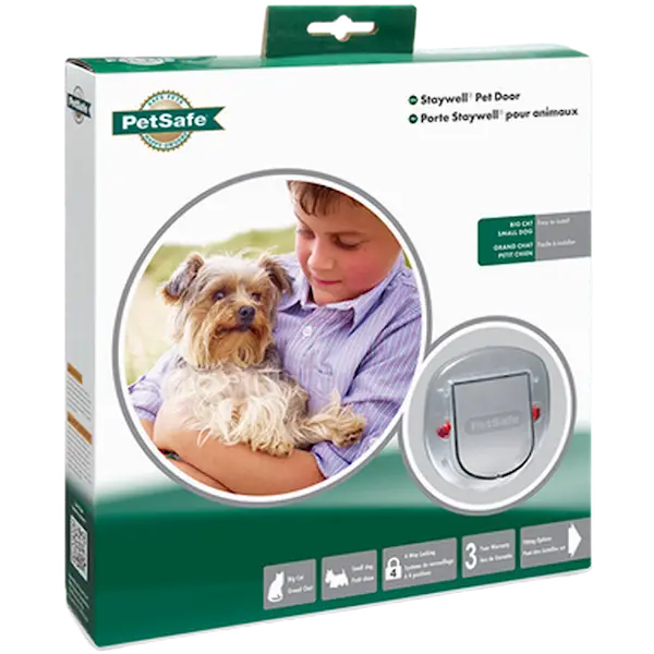 Staywell® Stor katt/liten hund kjæledyrdør gjennomsiktig
