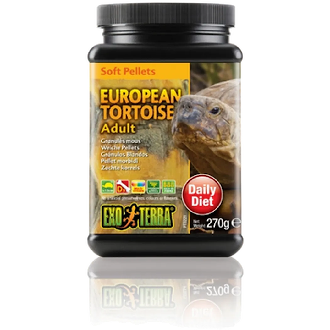 European Tortoise Adult - Soft Pellets 270 g