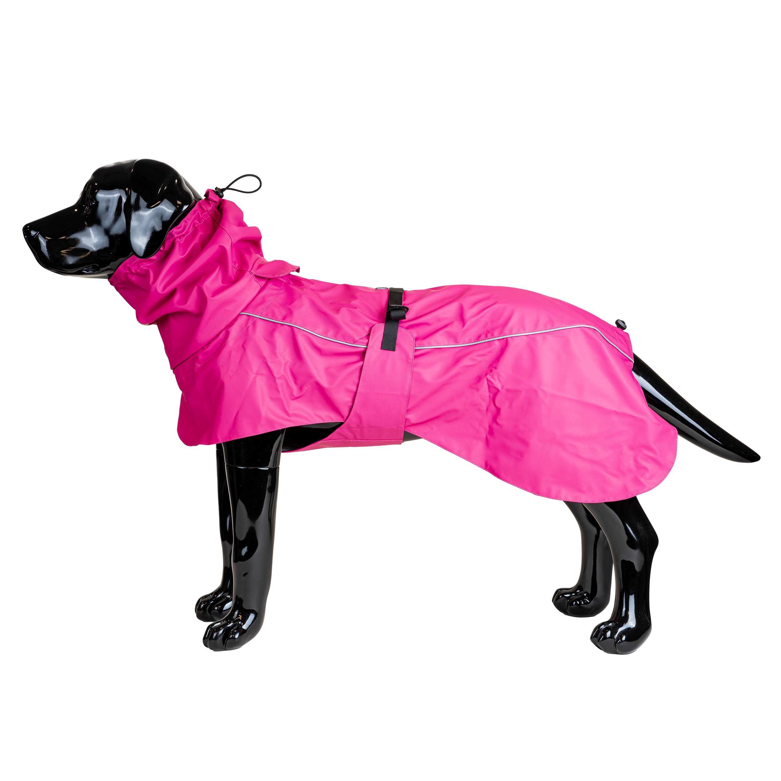 Selected by ZOO - Regntäcke Drop, XXS, 25cm, Rosa - Hund - Hundkläder - ZOO.se