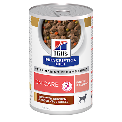 Preview of Hill'S Prescription Diet Dog PD Canine ON - Care Chicken & Vegetables Stew 354 g