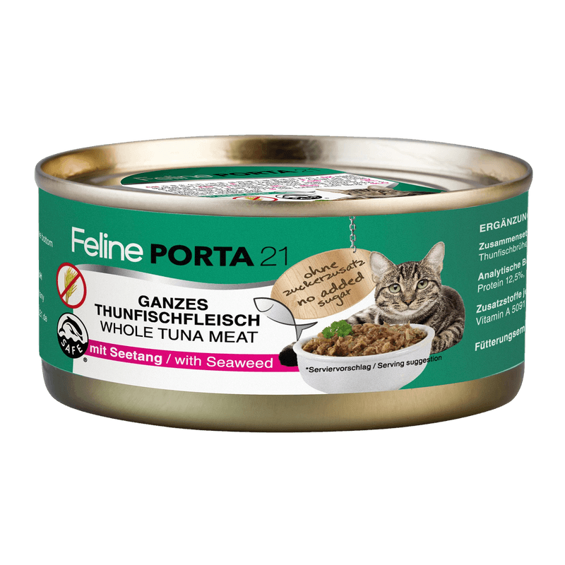 Feline Tuna with Seaweed 156g