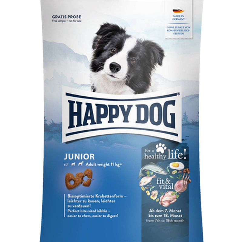 Happy Dog - Fit & Vital Junior 4 kg - Koirat - Koiranruoka - Kuivaruoka
