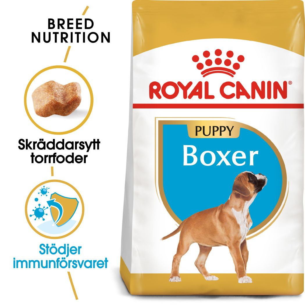 Boxer Puppy Torrfoder för hundvalp 12 kg - Hund - Hundmat & Hundfoder - Torrfoder för hund - Royal Canin - ZOO.se