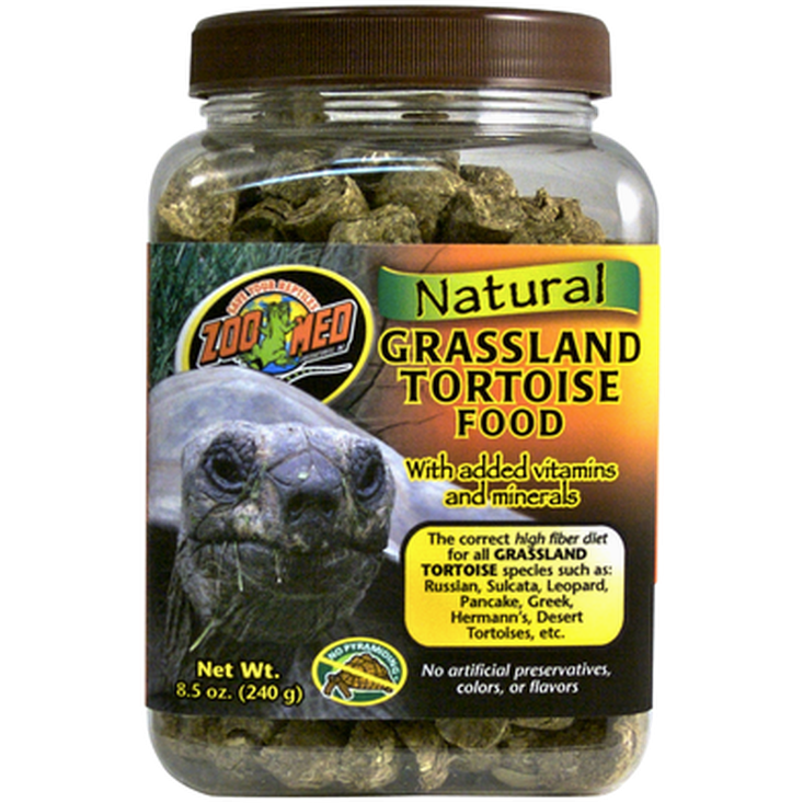 ZOO Med - Natural Grassland Tortoise Food 425g - Reptil - Reptilfoder & Reptilmat - ZOO.se